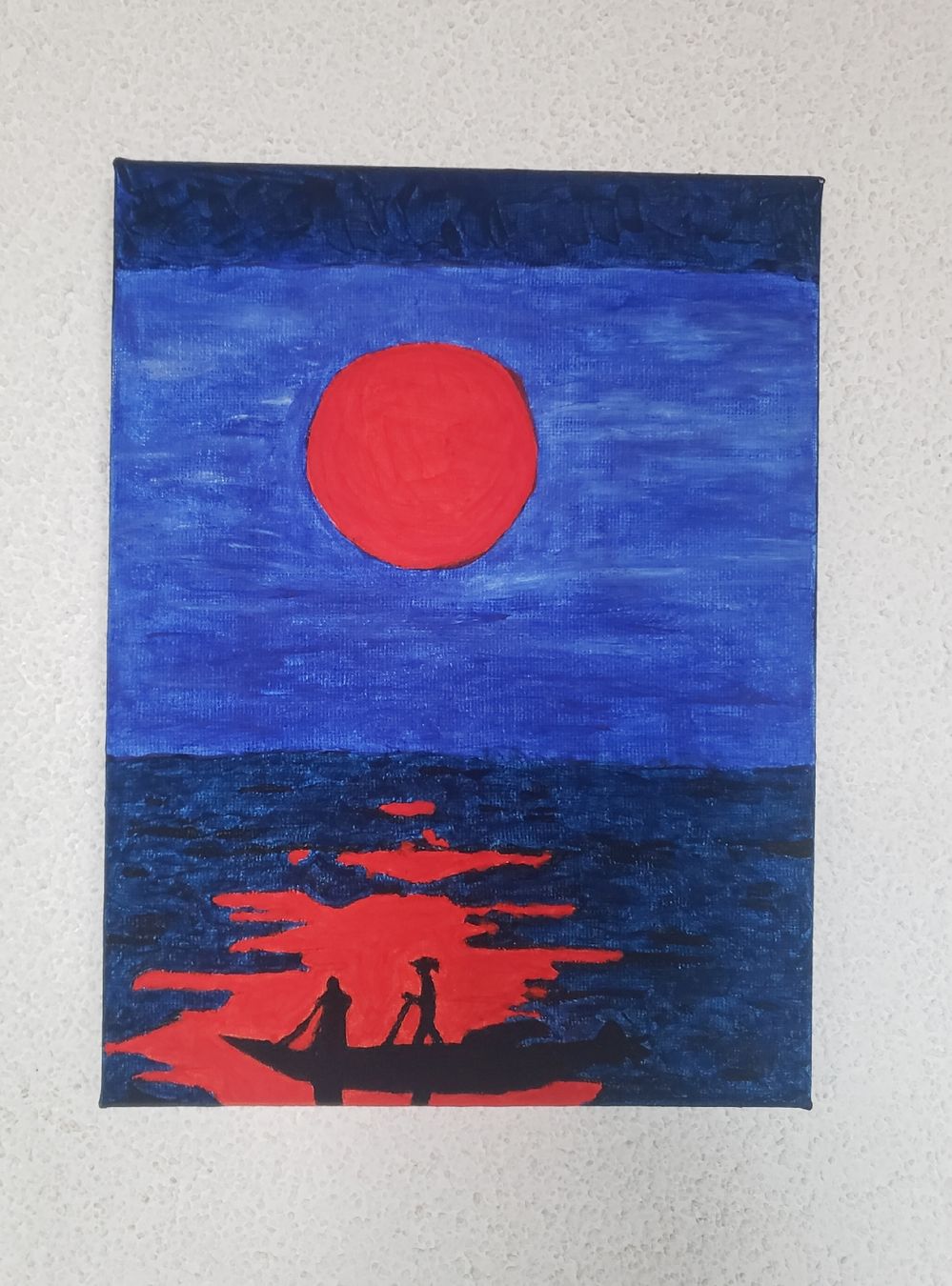 Poster & Bilder: Red Moon – Neu und originalverpackt aus Ossingen von Pattys_Art_Galerie