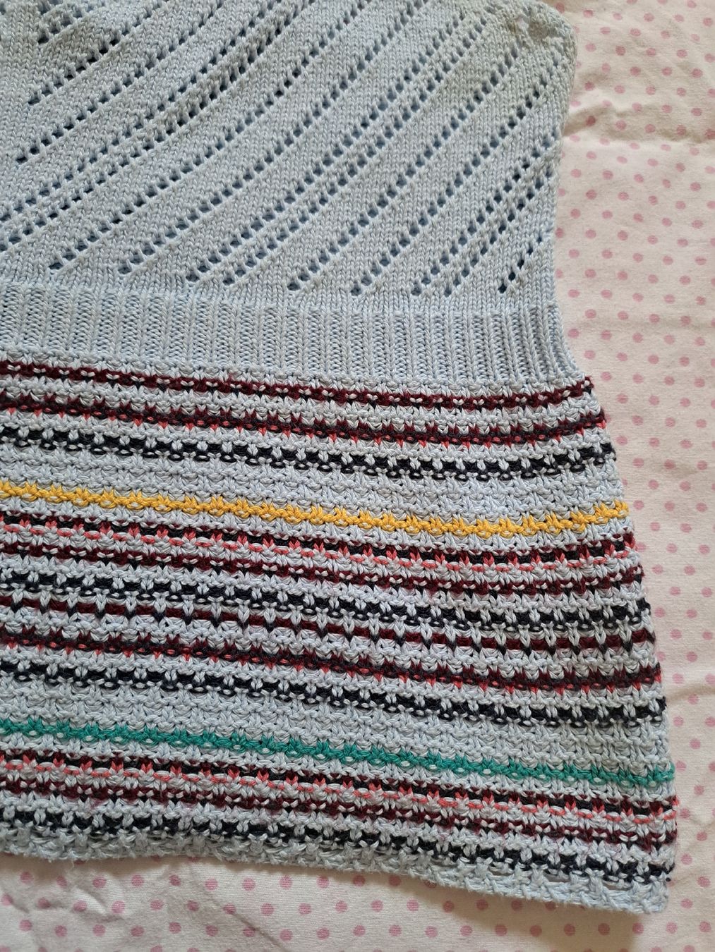 Top: Top Grösse S/M StrickTop Spaghettitop – Usato da Zürich venduto da dph_r9t2 4