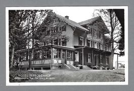 1951, KÜSSNACHT AM RIGI, HOTEL SEEBODENALP, RÜCKS. K-0