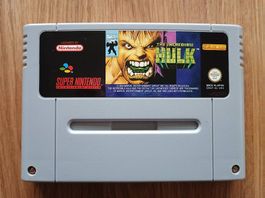 The Incredible HULK - Super Nintendo SNES Game Marvel