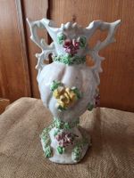 antike Keramik Porzellan Vase Floral Kelch