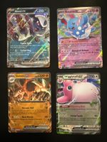 Pokemon 4x EX Karten Englisch NM