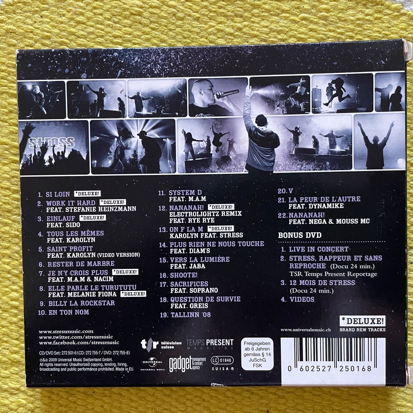 CDs: STRESS-CD+DVD EVOLUTION – Gebraucht aus Rorschacherberg von CD-Roli 1