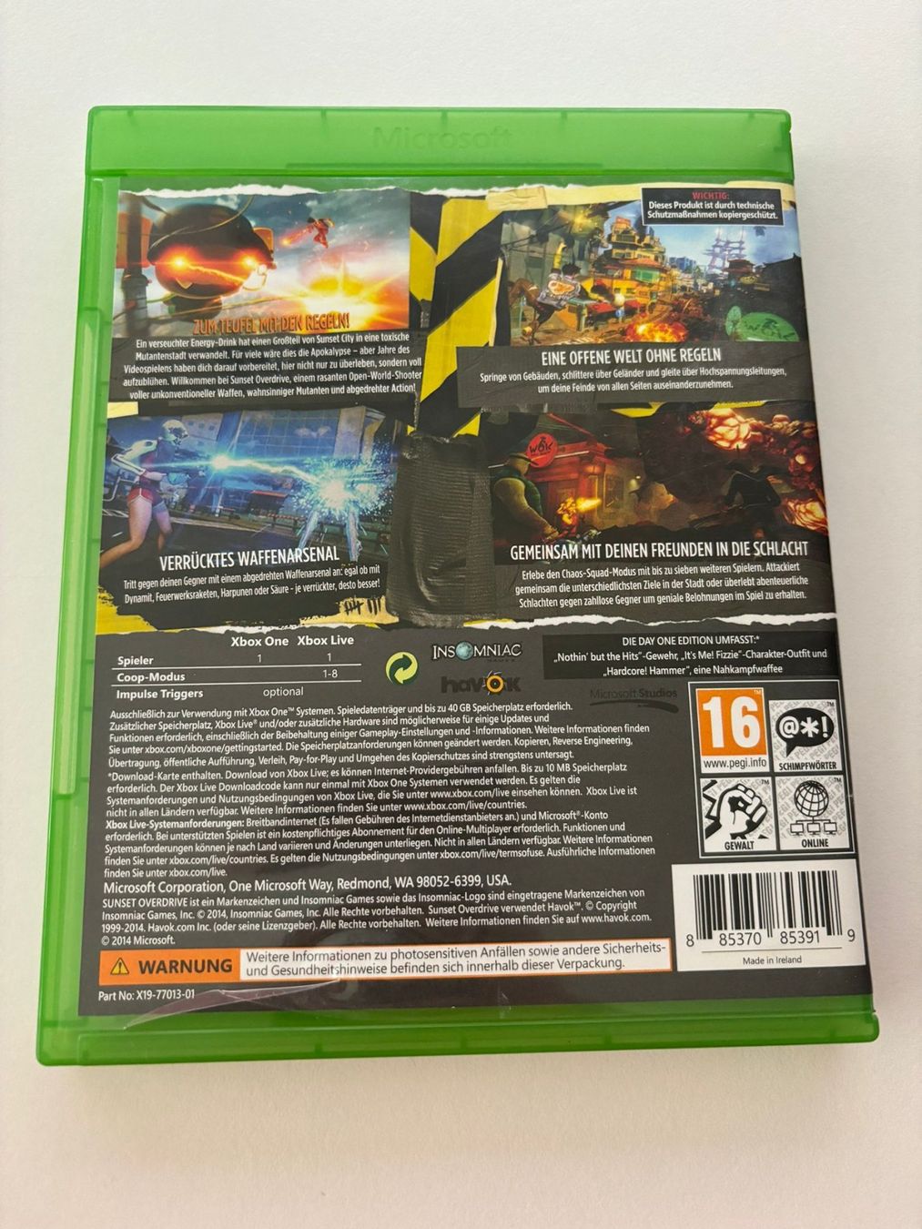 Giochi: Sunset Overdrive (XBOX ONE) – Usato da Herisau venduto da Seyashop1 2