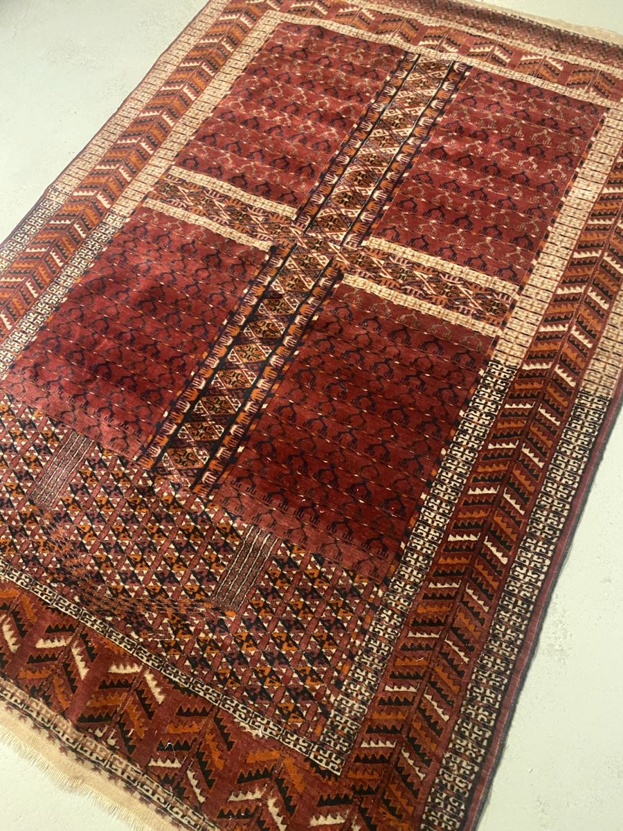 Tappeti: Antike Perser Teppich Turkmen Hadjilu – Usato da Männedorf venduto da Adamiat 8