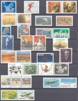 Kanada Briefmarken Jahrgang 1980 alle Sondermarken **