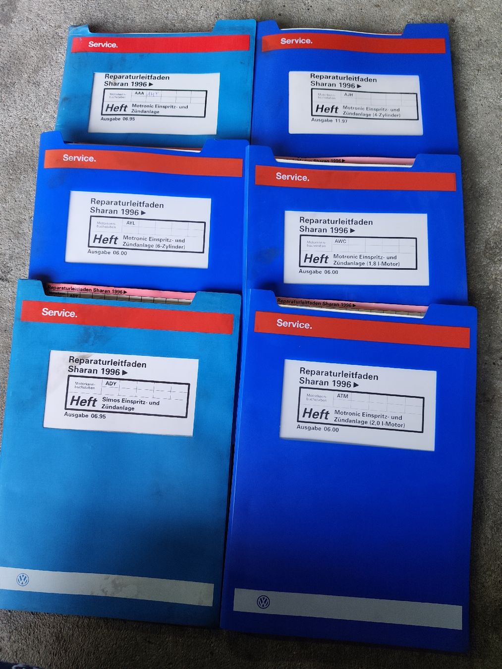 Bücher: Werkstatthandbücher VW Sharan 1996 – Gebraucht aus Rebstein von andi322 4