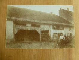 Biberen??, Ansichtskarte, Stempel Limpach 1910