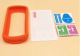 Schutzhülle Orange f. Garmin Edge 1040 & Displayschutzfolie