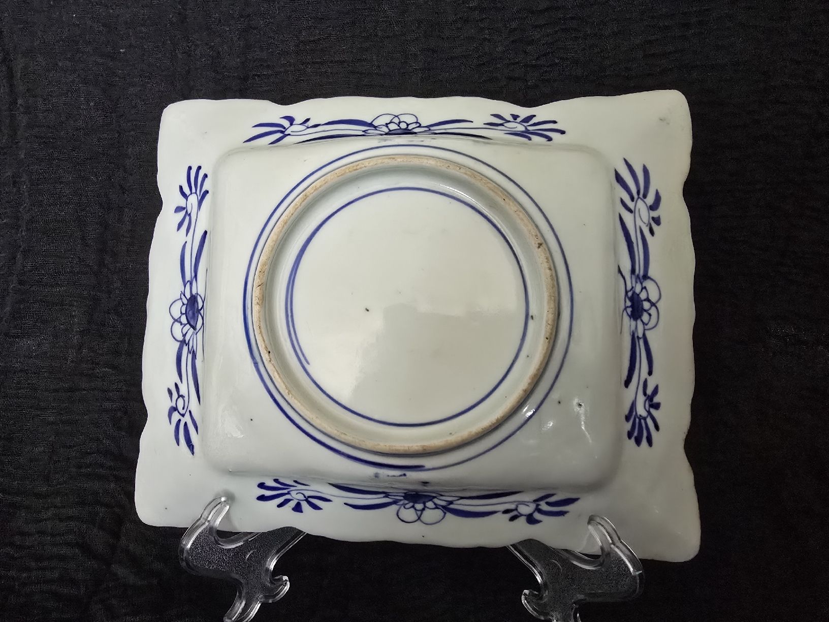 Piatti di portata: Plat rectangulaire Imari japonais XIXe  – Usato da Satigny venduto da Baazarbaron 4