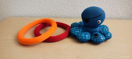 Badespielzeug Oktopus/Kraken und 2 Ringe