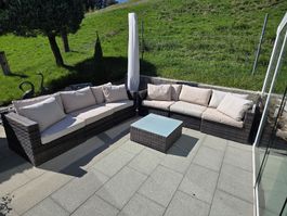 Rattanlounge / Gartenlounge / Sofa