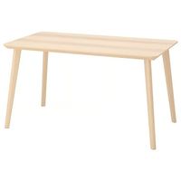 2 tavoli IKEA LISABO 140 frassino, CHF 150 la coppia