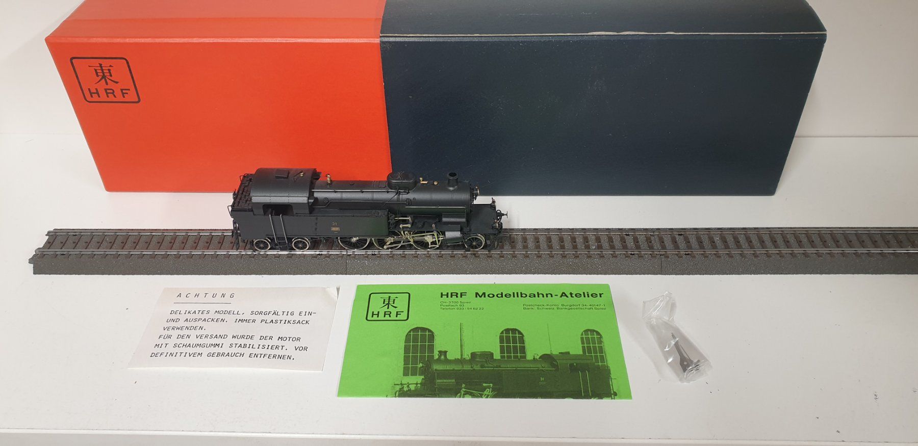 HRF Trains électriques: HRF BN Ea3/6  Dampflok  H0/DC – Neuf (Voir description) à Neuenhof par ludovicco 6