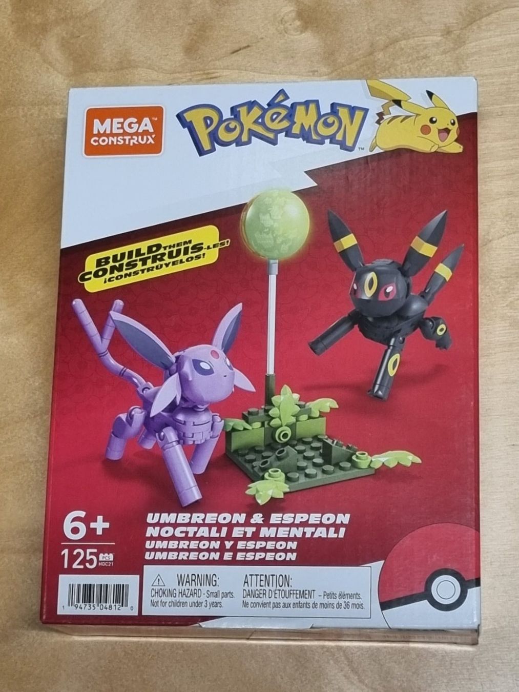 Mega Kit di costruzioni: MEGA CONSTRUX Pokémon Umbreon & Espeon HGC21 – Nuovo e nell'imballaggio originale da Basadingen venduto da NekoBricks 1