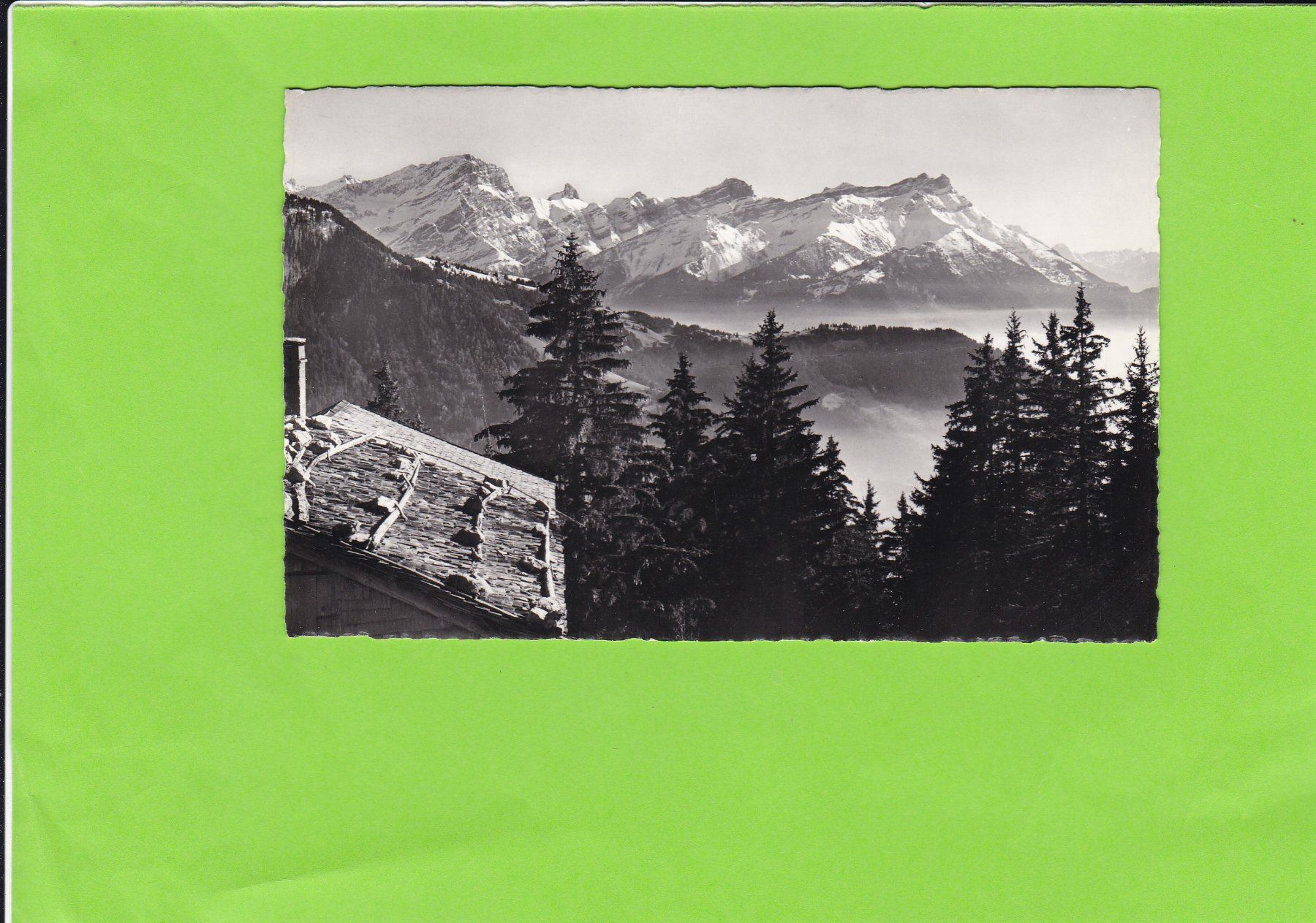 Cartoline postali: Leysin-Les Dents de Morcles – Usato da St. Peterzell venduto da neckertal