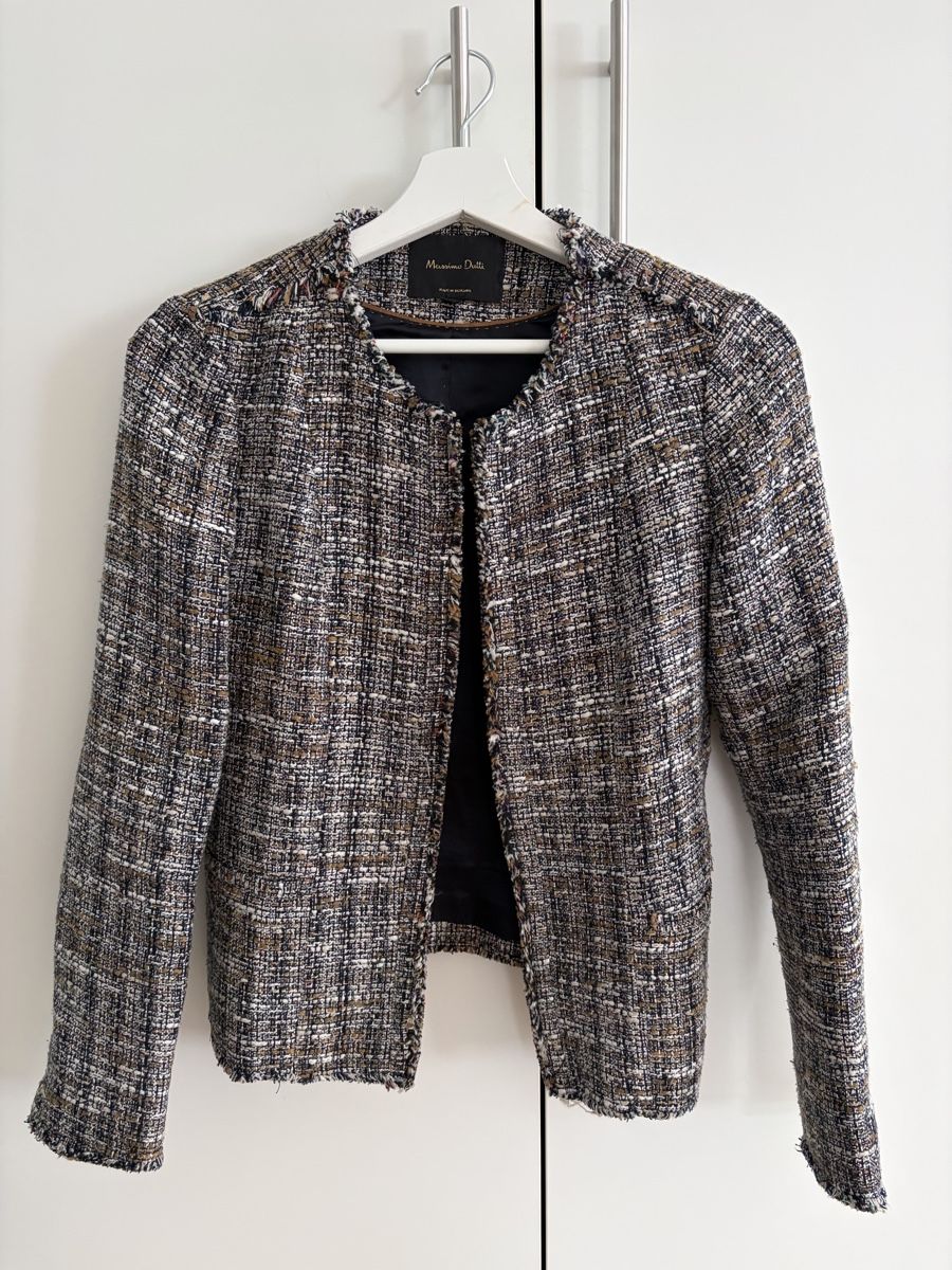 Massimo Dutti Jacken: Massimo Dutti Tweed Jacke Grösse 36 – Gebraucht aus Immensee von Froggy18