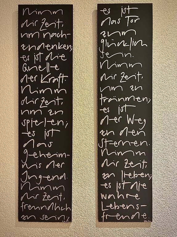 Foto & Immagini: Bild Schrift, Wandobjekt – Usato da Ostermundigen venduto da mari.1308