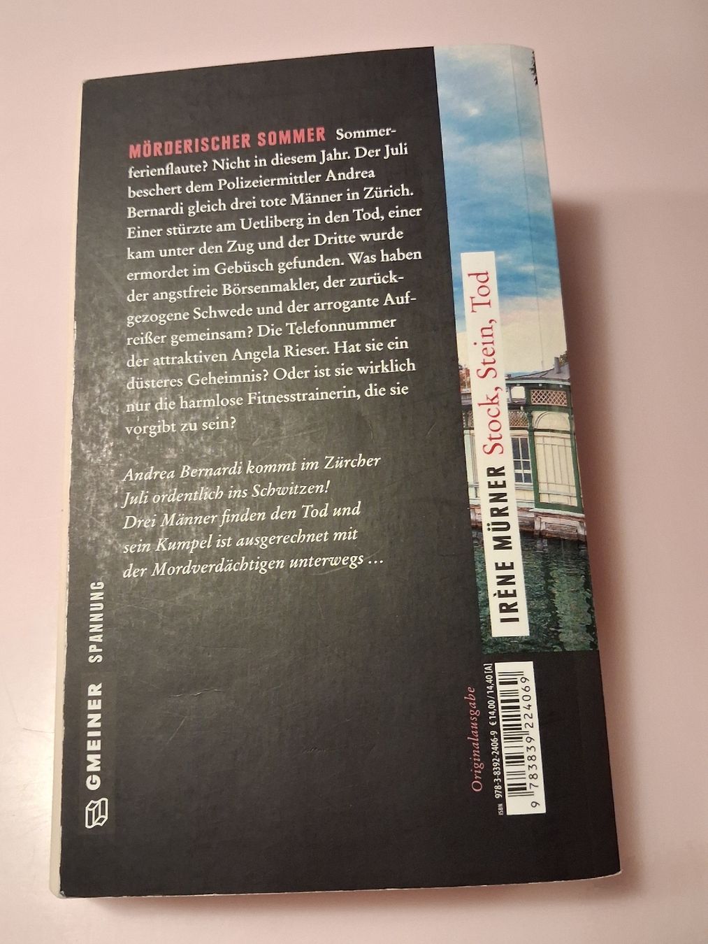 Libri: Kriminalroman Stock, Stein und Tod von Iréne Mürner – Usato da Derendingen venduto da Auranti 1