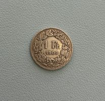 1909_ 1 Franken Silber_Münze