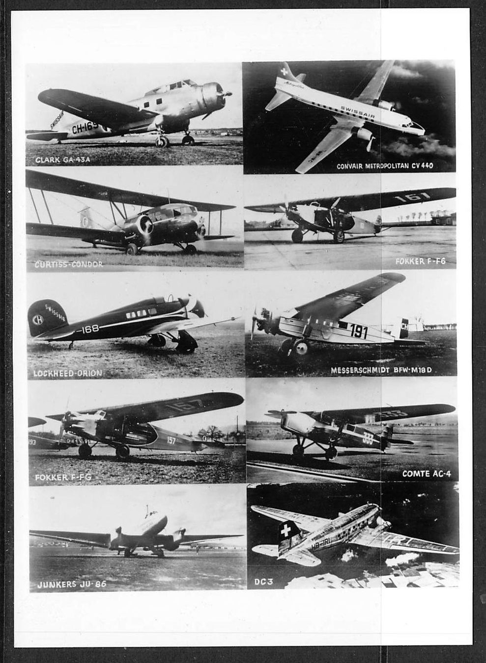 Foto & Immagini: Foto Aviatik Schweizer  Flugzeuge – Usato da Bichelsee venduto da Gloeckner
