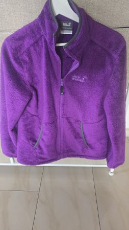 Jack Wolfskin Fleece Jacke, Lila, Grösse 164, Top Zustand!