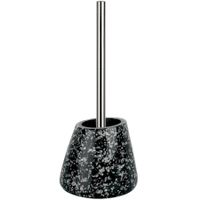 ETNA-GLITTER BLACK WC-GARNITUR