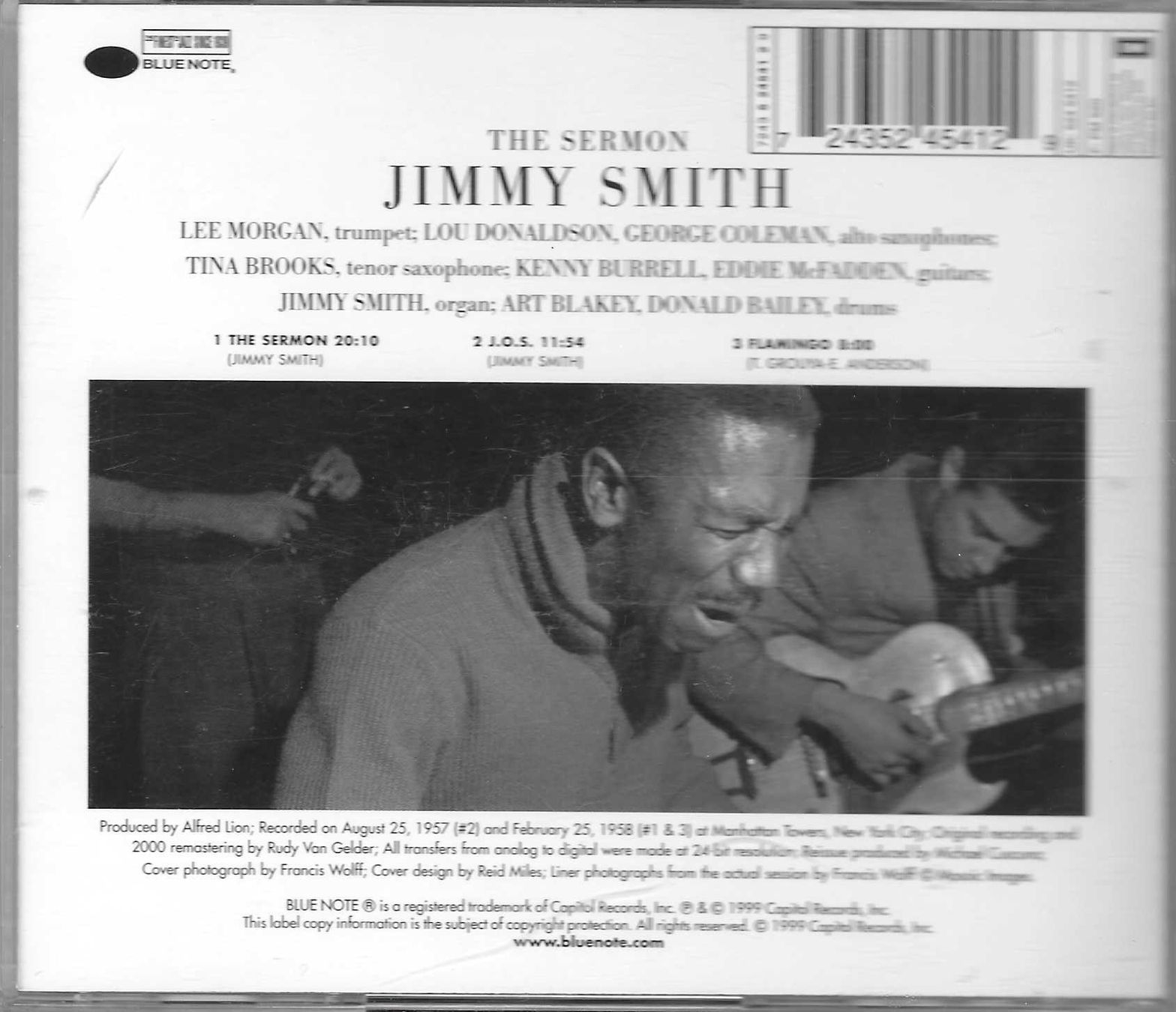 CDs: JIMMY SMITH  -  THE SERMON ! – Gebraucht aus Bex von Giorgiob 1