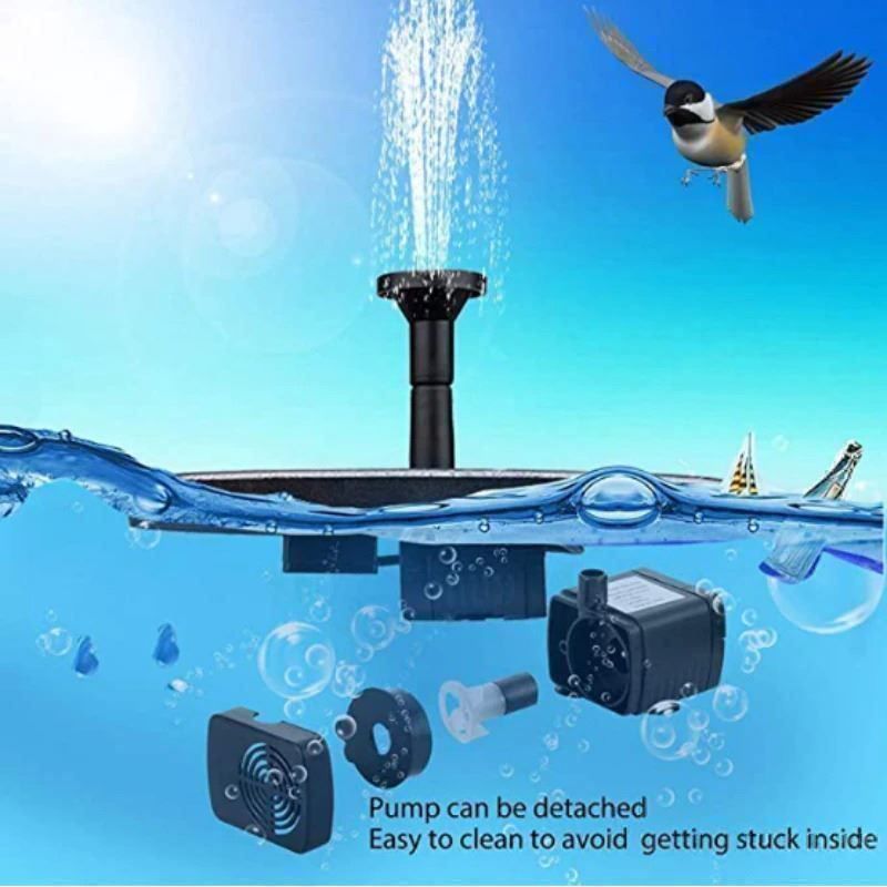 Etangs & Fontaines déco.: MINI SOLAR WASSERBRUNNEN - SPRINGBRUNNEN - TEICH UND GARTEN – Neuf avec emballage d'origine à Kriens par swissgadget 2