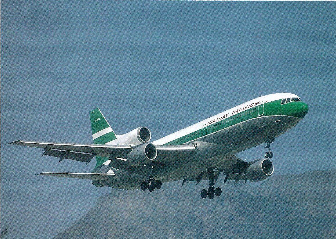 Cartoline postali: Cathay Pacific Lockheed L-1011-1 Tristar VR-HHX – Nuovo e nell'imballaggio originale da Thun venduto da Abigboss