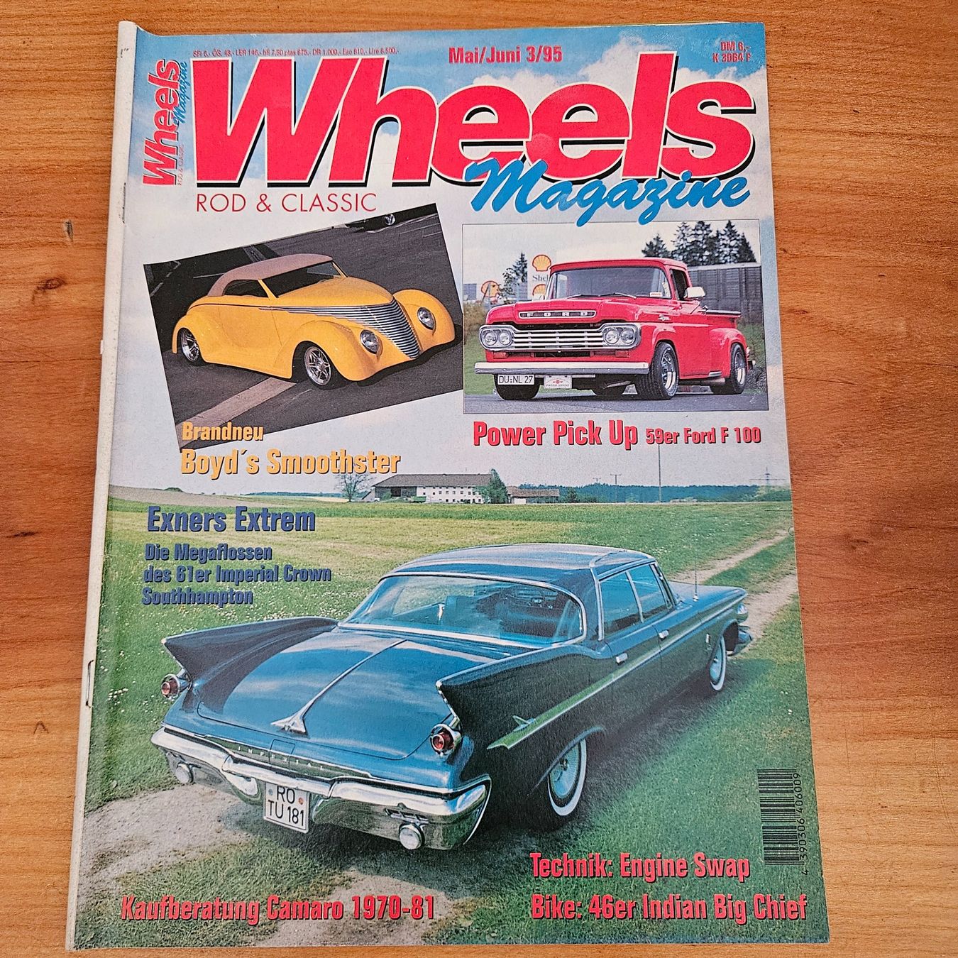 Riviste & Magazine: 6 Stück Wheels Magazine Rod & Classic1995 – Usato da St.Gallenkappel venduto da RocknSkull 3
