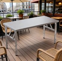 Multifunktionaler Edelstahl Klapptisch