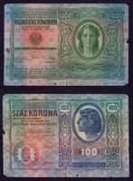 Hundert Kronen / Szaz Korona 1912