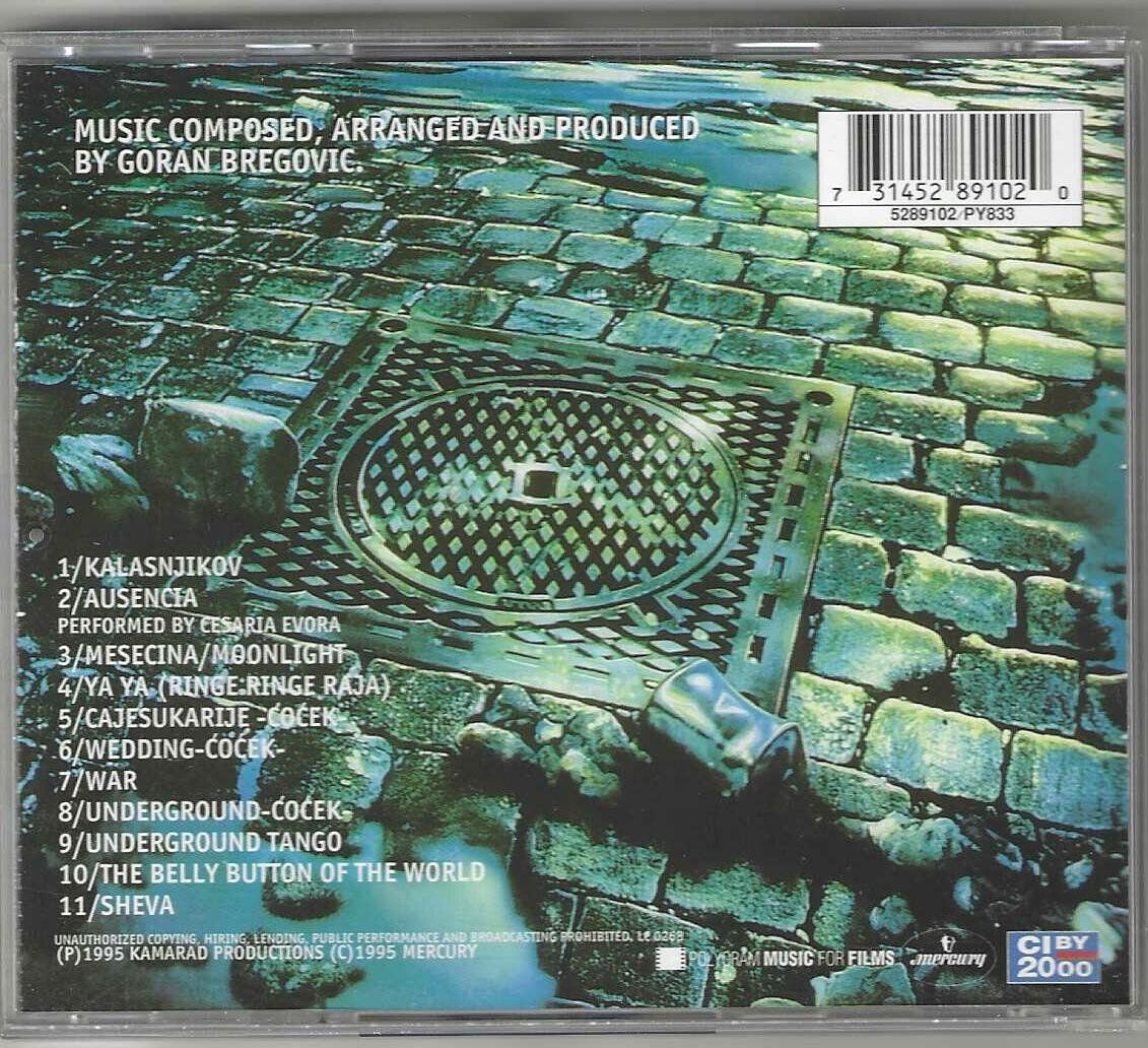 CDs: Goran Bregovic - Underground – Gebraucht aus Genève von CDLPBookS 1