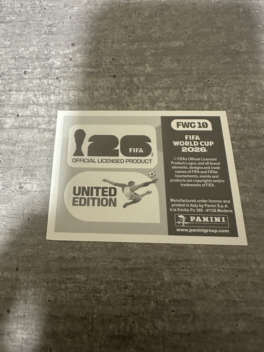 Panini Carte collezionabili: FWC 10 , FIFA WORLD CUP 2026 PANINI  – Nuovo (secondo la descrizione) da Frauenfeld venduto da 1PegPeg1 1