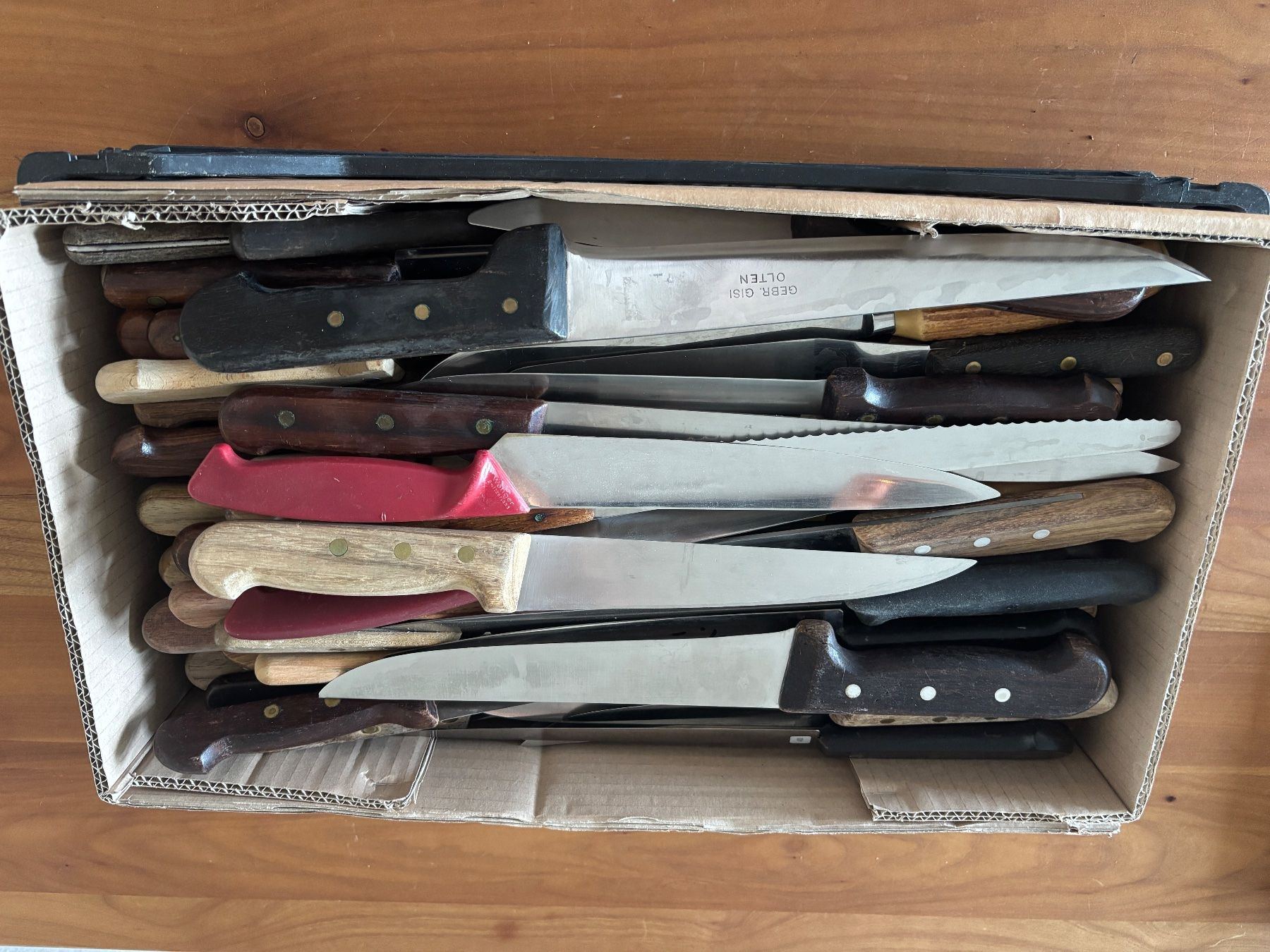 Couteaux de cuisine: Messersammlung Küchenmesser alt ca. 185 Stk. – D'occasion à Oberengstringen par georgefischer2007 6