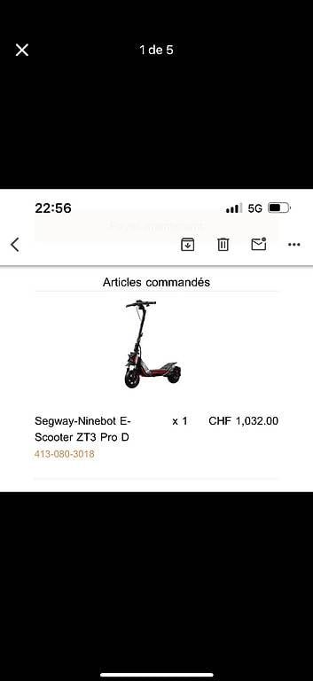 Kickboard: Trotinette Segway-Ninebot – D'occasion à Genève par ale_2gr6