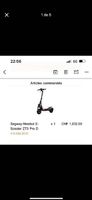 Trotinette Segway-Ninebot