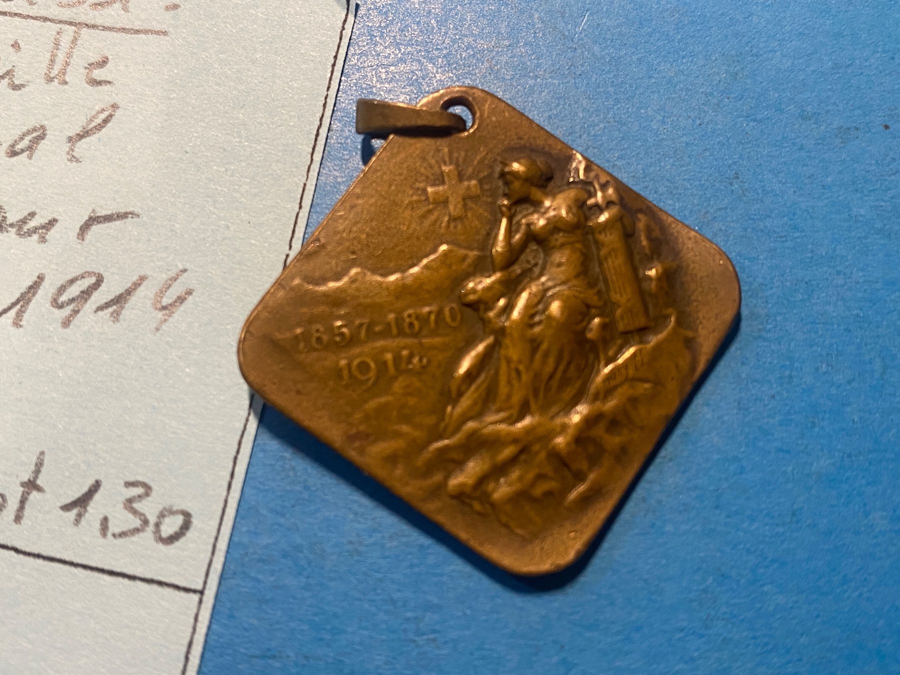 Medaillen: SUISSE : MEDAILLE GENERAL DUFOUR 1857-1914 – Gebraucht aus genève von GEnumist 2