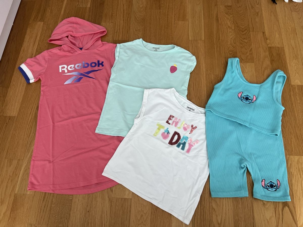 Lotti & Set di vestiti: Kinder Kleiderpaket Sommer Grösse 140 – Usato da Oensingen venduto da keingeld 3
