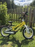 Woom 2 14 Zoll Kinderfahrrad Gelb Sommerfahrspass Garantiert