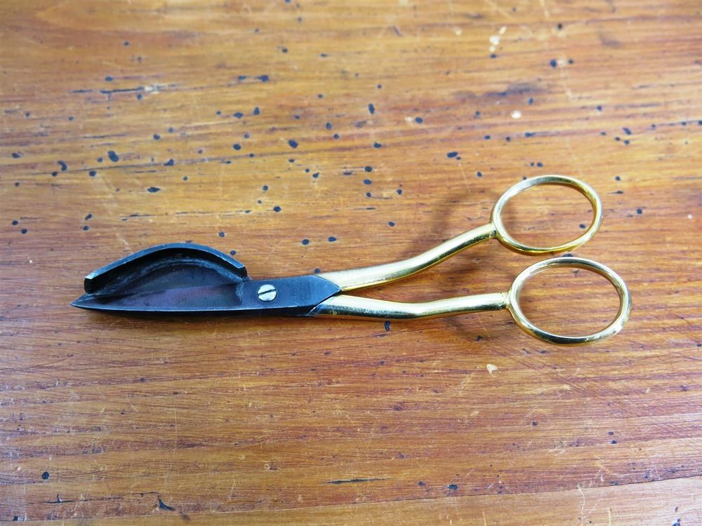 Solingen Dochtschere Nr. 925 - Kerzenschere Mit Geschwungenen Griffen