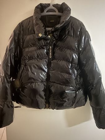 Pinko Winterjacke, Schwarz, Grösse 34/40