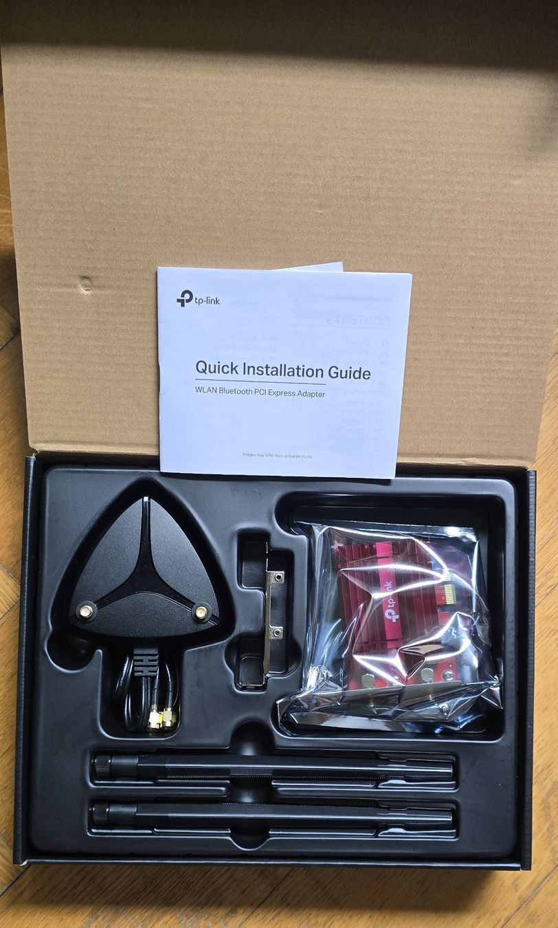 TP-Link Laufwerke & Adapter: Carte Wi-Fi 6E Bluetooth 5.2 TP-Link AX5400 PCIe – Gebraucht aus Lausanne von Super_IT 1