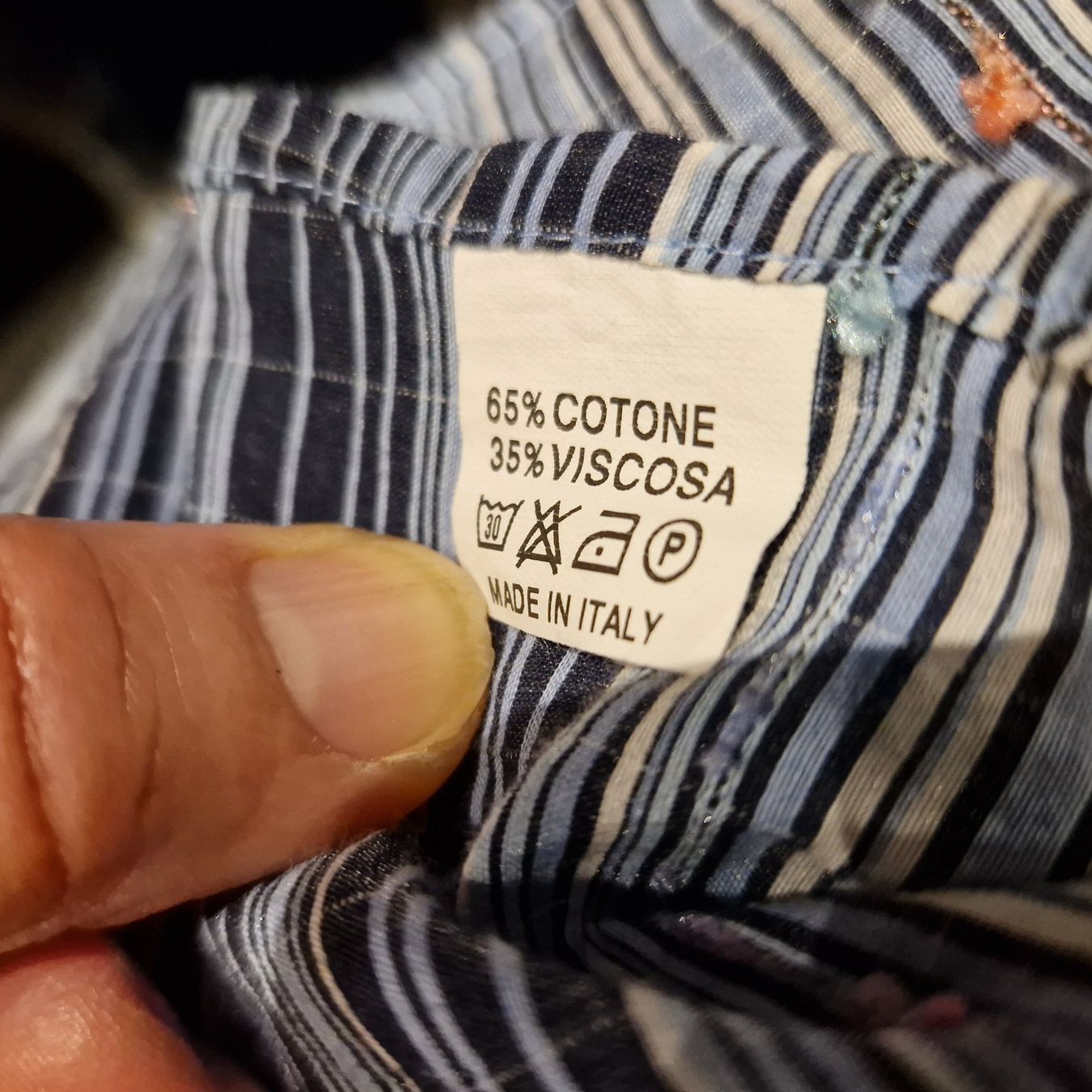 Camicie: Edles schönes Kurzarm Hemd Gr.M – Usato da Münsingen venduto da Geeskile 6