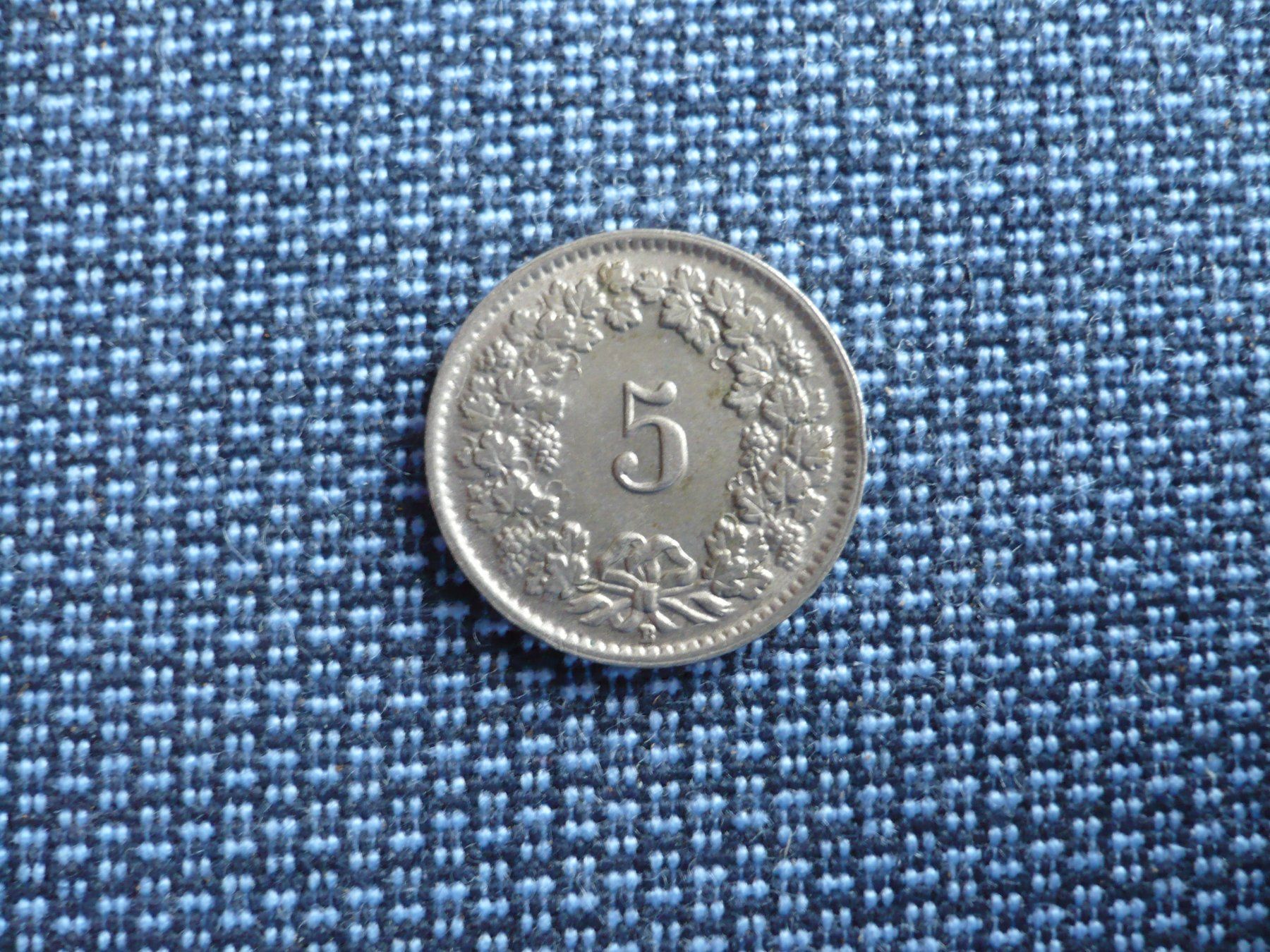 Tutti le monete: 5 Rappen 1957 – Usato da Winterthur venduto da kormorans 1