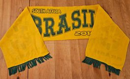 Brasilien Schal South Africa 2010 Fussball Fan Brazil
