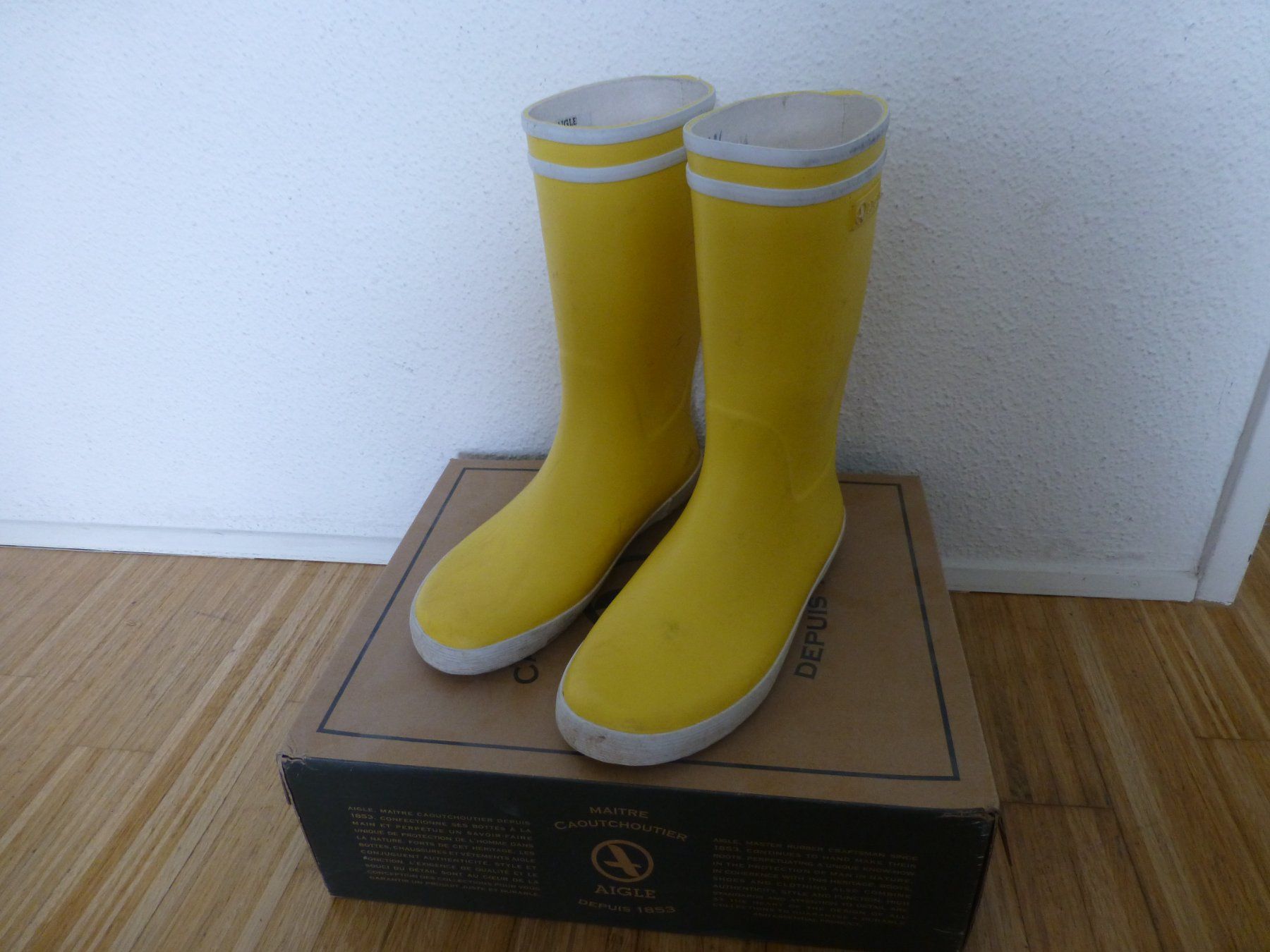 Herrenschuhe: Aigle Gummistiefel 38 – Gebraucht aus Zürich von Betula11