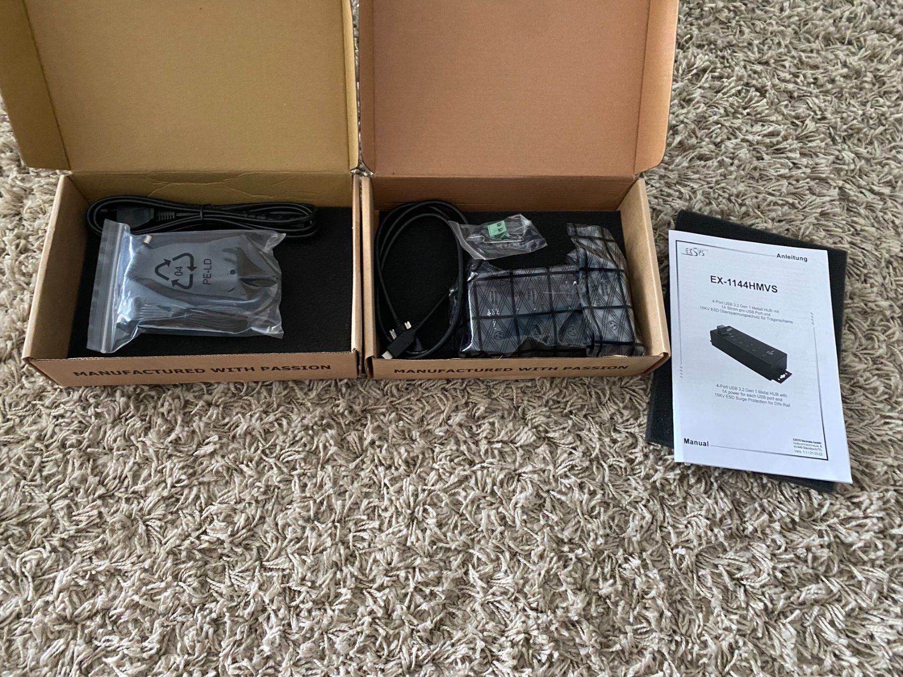Hub & Switch: Eysys-1144HMVS USB-C Hub inkl. Netzteil – Nuovo (secondo la descrizione) da Flawil venduto da oie_123_b