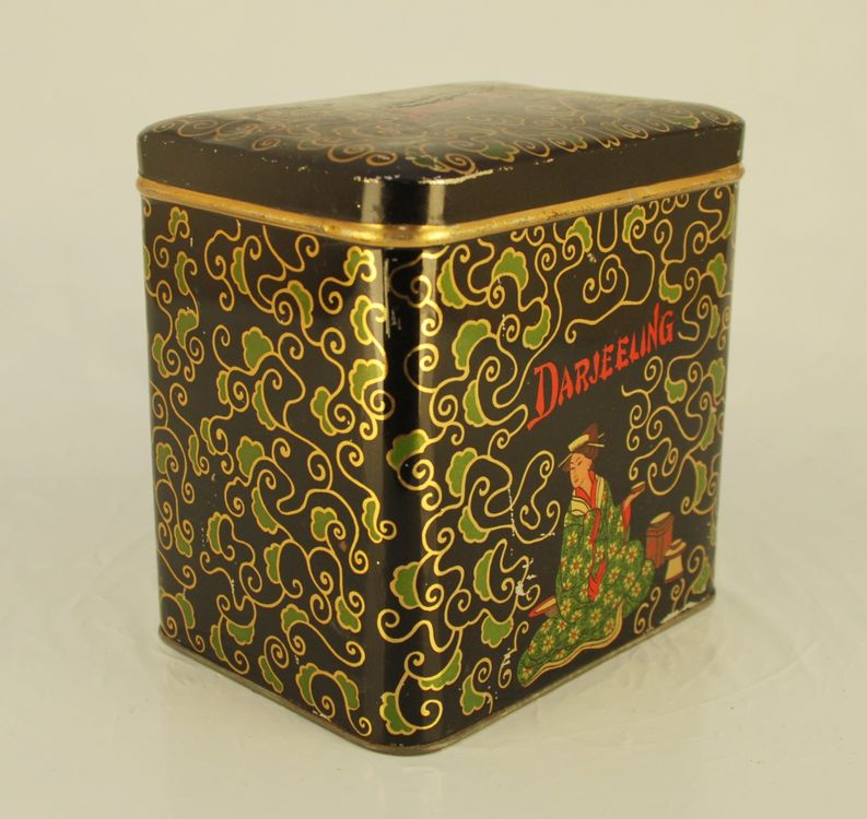Alte Blechdose Darjeeling Teedose Konsumverein Zürich Kaufen auf Ricardo